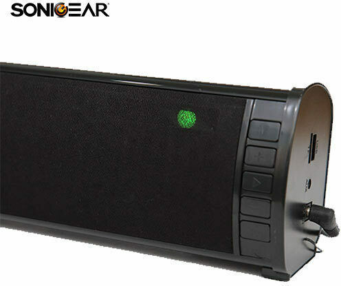 Sonic Gear SB3000BTMI Soundbar 2 Bluetooth 20W cu Telecomanda Negru