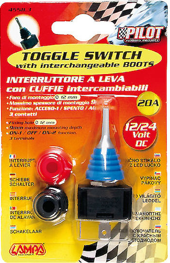 Lampa Διακόπτης On/Off Αυτοκινήτου 20A 12V-24V Universal 3pin