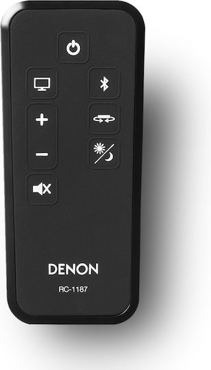 Denon DHT-S514 Soundbar 2.2 Bluetooth und HDMI 175W mit kabellosem Subwoofer und Fernbedienung Schwarz