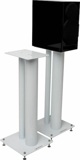 NorStone Floor Standing Speaker Stands Stylum 2 (Pair) White