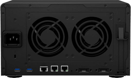 Synology DiskStation DS1621xs+ NAS Tower με 6 θέσεις για HDD/M.2/SSD και 3 θύρες Ethernet