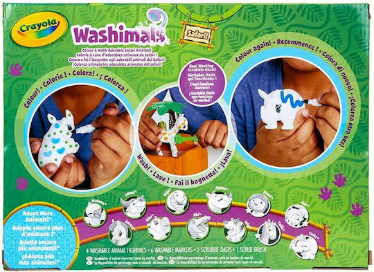 Crayola Painting Washimals Safari Oasis for Children 3+ years Years