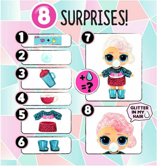 Giochi Preziosi Glitter Globe Lol Surprise for 4 Plus Age Various Designs 1pc
