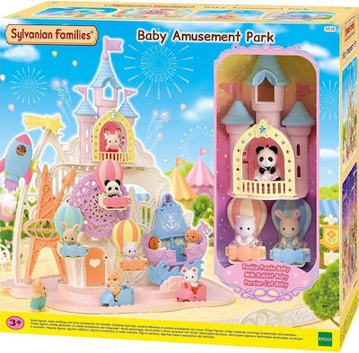 Epoch Toys Miniatur-Spielzeug Baby Amusement Park Sylvanianische Familien