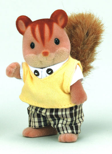 Epoch Toys Walnut Squirrel Family Sylvanian Families για 3+ Ετών 8εκ.