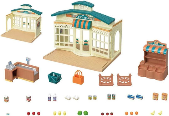 Epoch Toys Grocery Market Sylvanian Families για 3+ Ετών 20.5εκ. (Διάφορα Σχέδια)