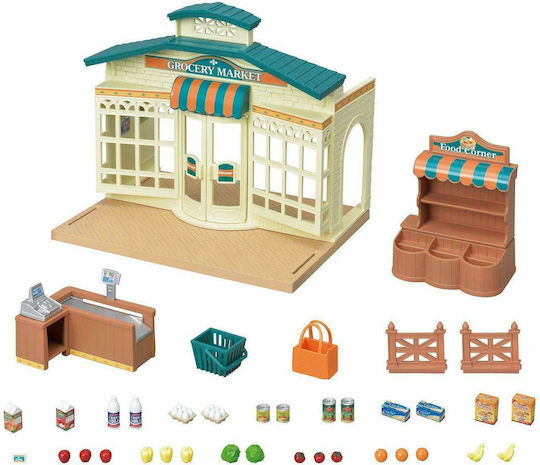 Epoch Toys Grocery Market Sylvanian Families για 3+ Ετών 20.5εκ. (Διάφορα Σχέδια)
