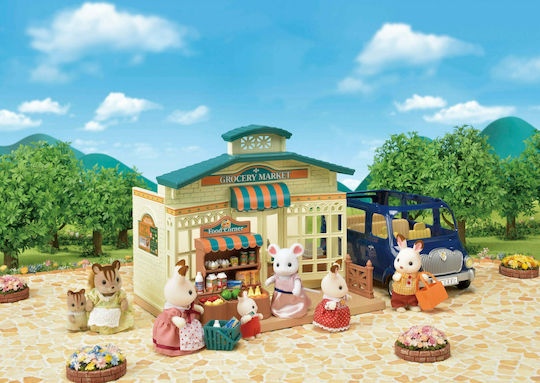 Epoch Toys Grocery Market Sylvanian Families για 3+ Ετών 20.5εκ. (Διάφορα Σχέδια)