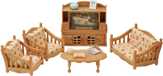 Epoch Toys Comfy Living Room Set Sylvanian Families για 3+ Ετών 16εκ. (Διάφορα Σχέδια)