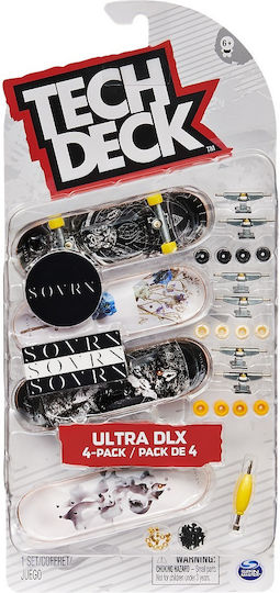 Techdeck Ultra Dlx TechDeck Für Miniatur-Spaßspielzeug Ab 6+ Jahren 9,6 cm Mehrfachnull