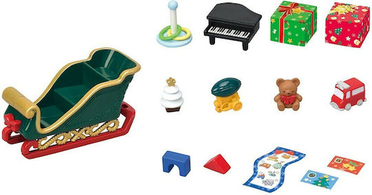 Epoch Toys Mr Lion's Winter Sleigh Sylvanian Families for Ages 3 Plus