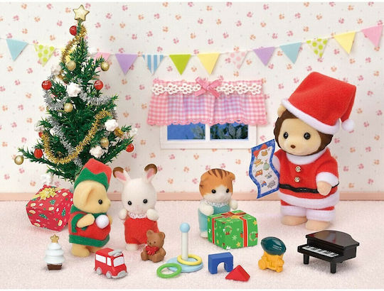 Epoch Toys Mr Lion's Winter Sleigh Sylvanian Families for Ages 3 Plus