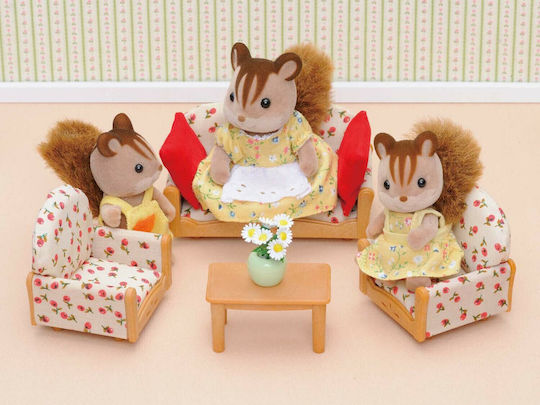 Epoch Toys 3 Piece Suite Sylvanian Families For 3+ Years 15.6cm (Miscellaneous Designs)