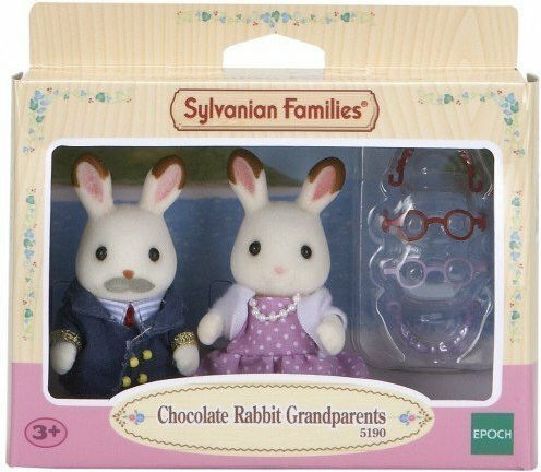 Epoch Toys Chocolate Rabbit Grandparents Sylvanian Families για 3+ Ετών 5.5εκ. (Διάφορα Σχέδια)