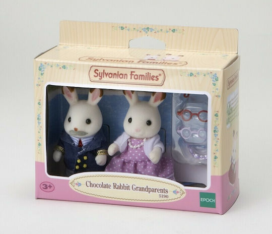 Epoch Toys Chocolate Rabbit Grandparents Sylvanian Families για 3+ Ετών 5.5εκ. (Διάφορα Σχέδια)
