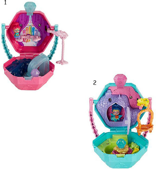 Mattel Set De Joacă Teenie Genies Flower Sprites On Go Strălucire și Strălucire