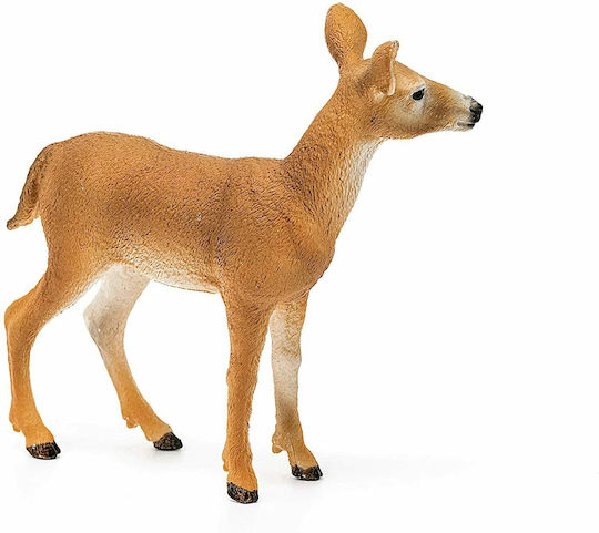 Schleich-S White Tailed Doe For 3+ Years 8.5cm (Miscellaneous Designs)