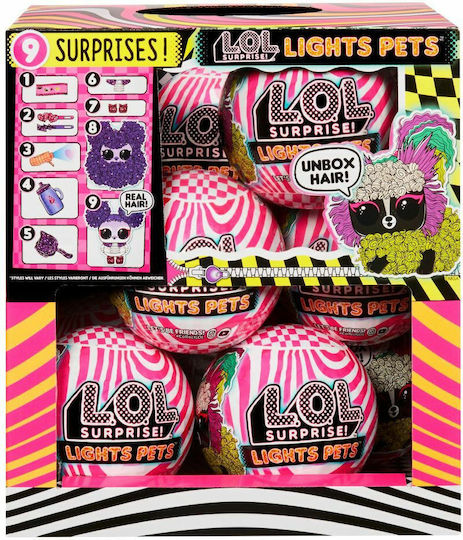 Giochi Preziosi Lights Pets Lol-Überraschung Für 6+ Jahre 12cm (Verschiedene Designs/Sortimente von Designs)