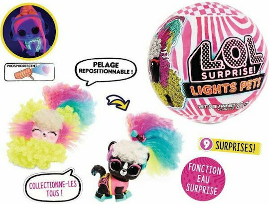 Giochi Preziosi Lights Pets Lol-Überraschung Für 6+ Jahre 12cm (Verschiedene Designs/Sortimente von Designs)