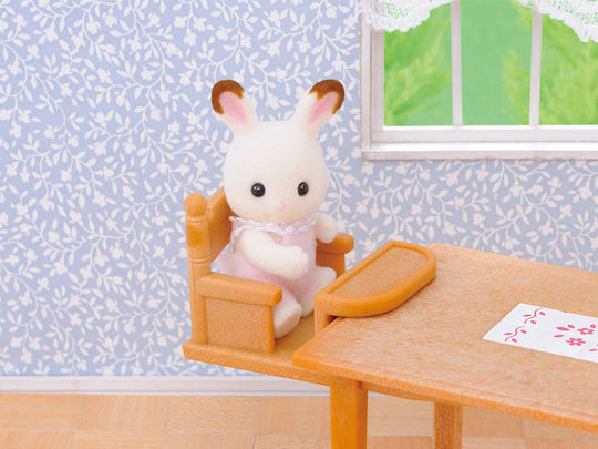 Epoch Toys Family Table & Chairs Sylvanian Families For 3+ Years 100cm