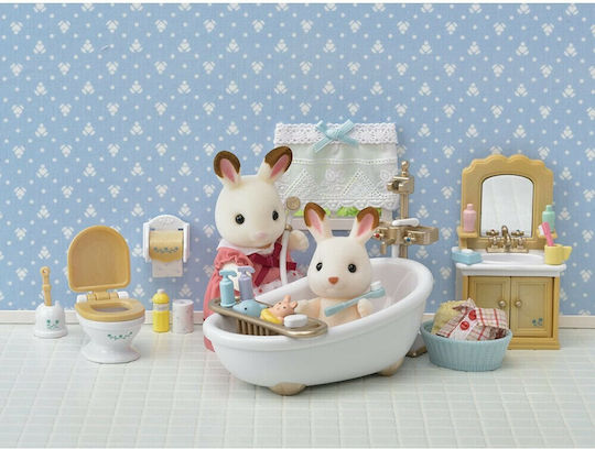 Epoch Toys Country Bathroom Set Sylvanian Families για 3+ Ετών
