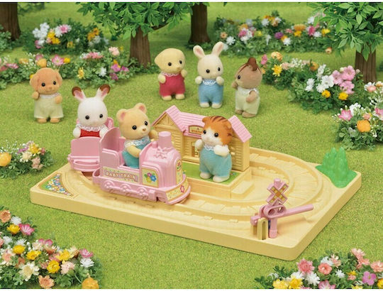 Epoch Toys Baby Choo-Choo Train Sylvanian Families For 3+ Years 17cm