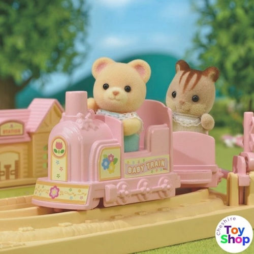 Epoch Toys Baby Choo-Choo Train Sylvanian Families For 3+ Years 17cm