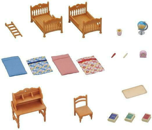 Epoch Toys Children's Bedroom Set Sylvanian Families για 3+ Ετών 21εκ. (Διάφορα Σχέδια)