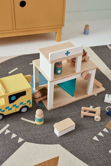 Kids Concept Όχημα Ξύλινο Νοσοκομείο Aiden από Ξύλο για 36+ Μηνών