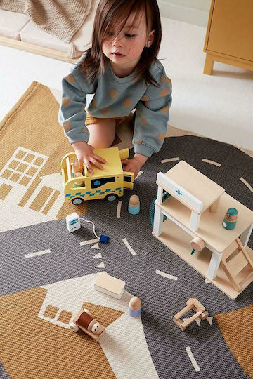 Kids Concept Όχημα Ξύλινο Νοσοκομείο Aiden από Ξύλο για 36+ Μηνών