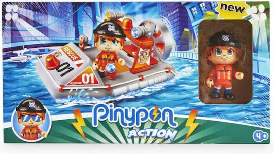 Giochi Preziosi Λέμβος Διάσωσης & Pinypon για 4+ Ετών 7εκ. (Διάφορα Σχέδια)