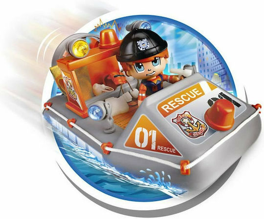 Giochi Preziosi Λέμβος Διάσωσης & Pinypon για 4+ Ετών 7εκ. (Διάφορα Σχέδια)