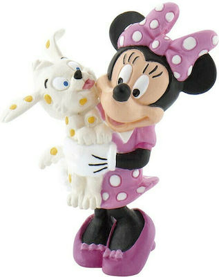 Bullyland Miniature Toy με Κουτάβι Minnie 7cm. (Various Designs/Assortments of Designs) 1pc