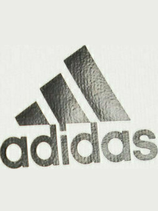 Kinder-T-Shirt Weiß ESSENTIALS 3-STRIPES