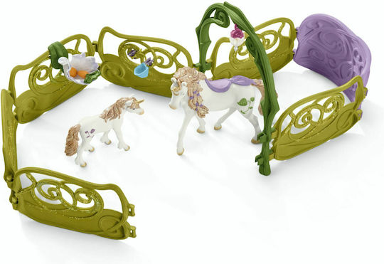 Schleich-S Glittering Flower House With Unicorns, Lake And Stable Bayala για 5-12 Ετών