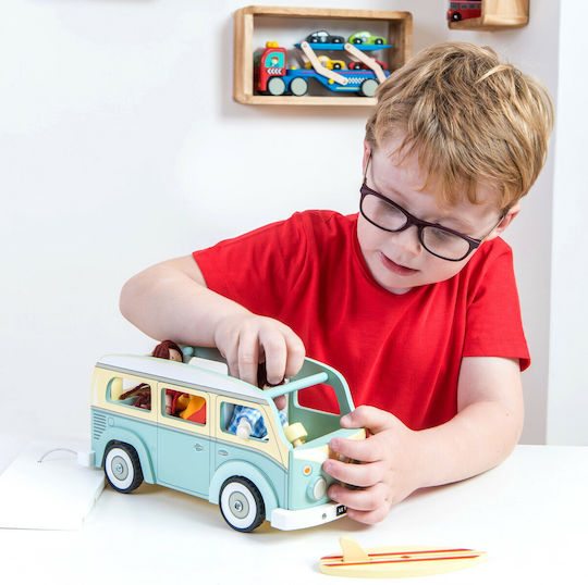 Le Toy Van Retro Wooden Holiday Campervan