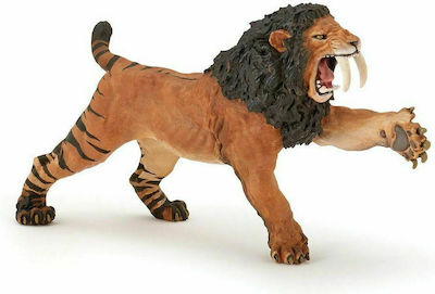 Papo Jucărie Miniatură Roaring Smilodon 4cm.