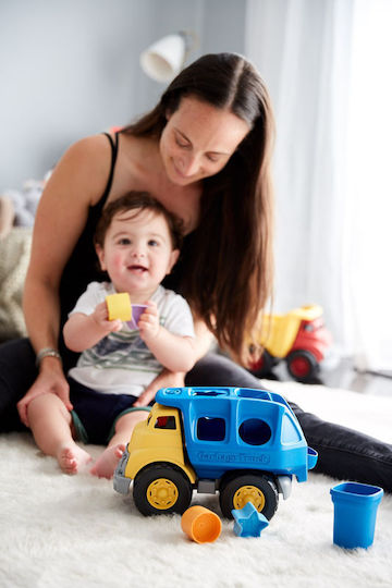 Green Toys Φορτηγό Μαθαίνω Τα Σχήματα Φορτηγό