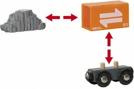 Brio Toys Gantry Crane Aus Holz Für 3 Plus Jahre 4Stück