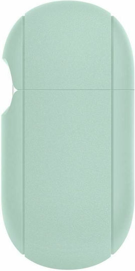Spigen Silicon Fit Silicone Case with Keychain Mint for Apple AirPods 3