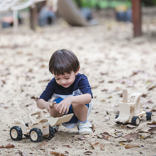 Plan Toys Bulldozer Φορτηγό Αγροτικό για 3+ Ετών