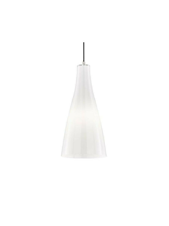 Fischer Honsel Zeal Pendant Light Single-Light for Socket E27 White