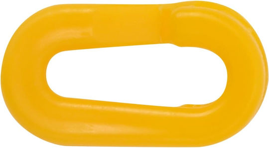 vidaXL Plastic Traffic Column Signage in Yellow Colour 28x28cm