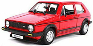 Bburago VW Golf MK1 Gti Red Αυτοκινητάκι Κόκκινο 1:24 για 3+ Ετών