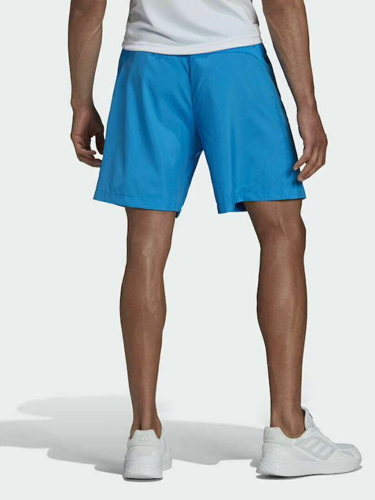 Adidas Aeroready Designed 2 Move Sport Men's Athletic Shorts Blue Rush