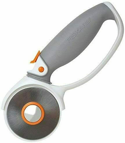 Fiskars Rotary Cutter Κόφτης Υφασμάτων σε Πορτοκαλί χρώμα 60mm