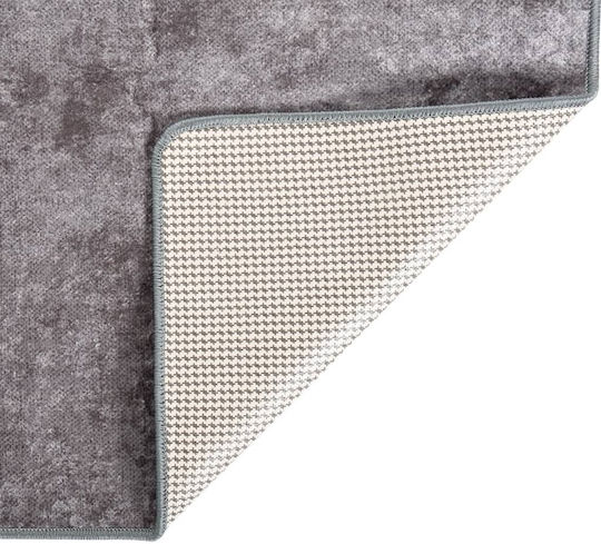 vidaXL Αντιολισθητικό Χαλί Διάδρομος Γκρι 80x150cm