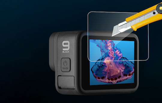 Telesin Ultra-Clear Glass Lens & LCD Screen Protector Screen Protector for GoPro Hero9 / Hero10 Hero 9 / Hero 10 / Hero 11