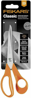 Fiskars Scissors for Crafts 21cm with Metallic Blade Orange