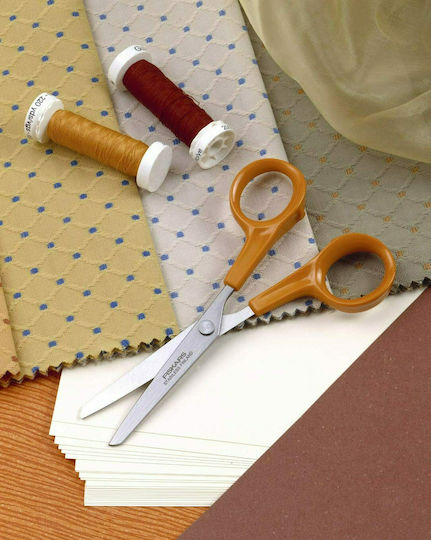 Fiskars Scissors for Crafts 13cm with Metallic Blade Orange 1pcs